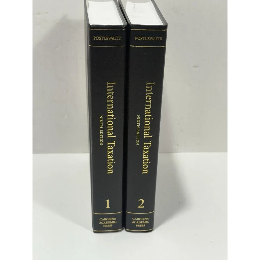 International Taxation Corporate Individual 9th Ed Carolina Pres Vol 1 & 2 Books